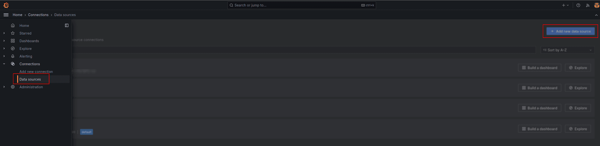 grafana add new data source ui screenshot